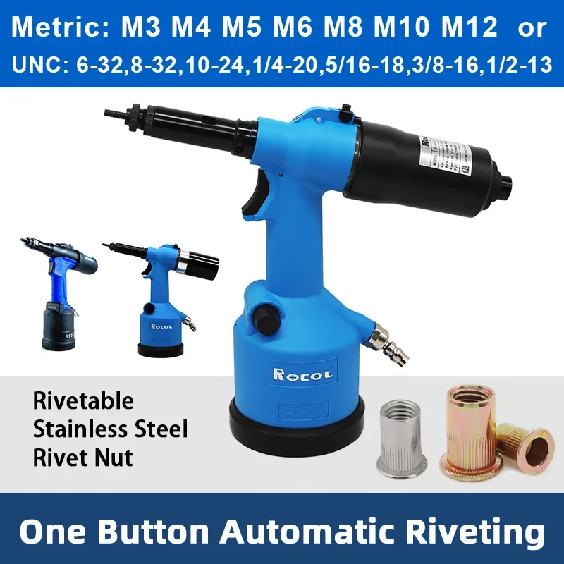 Công Nghiệp Đinh Tán Nut Gun T - đánh giá và giá Rivet Gun Air