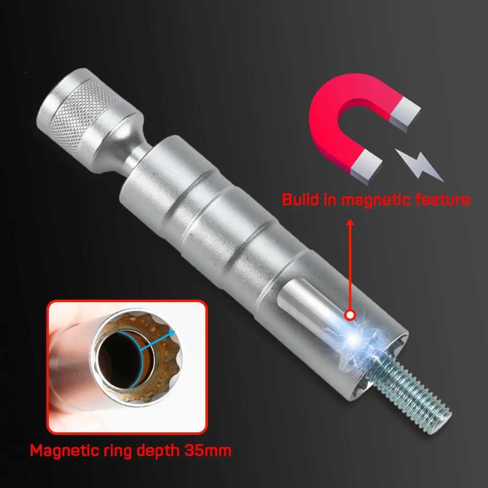 16mm With Magnetic Thin Wall U - đánh giá và giá Spark Plug Socket Set