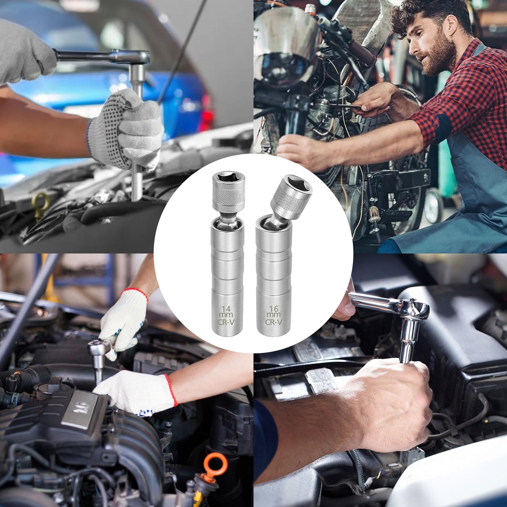14mm/16mm Spark Plug Wrench Se - đánh giá và giá Spark Plug Socket Set