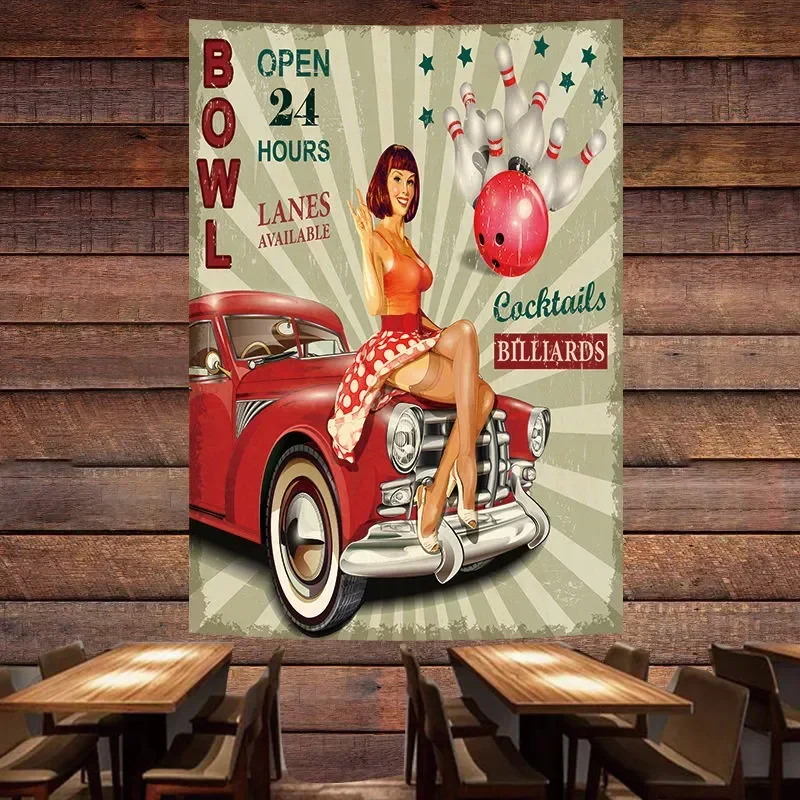 BOWL OPEN 24 HOURS Vintage Car - đánh giá và giá Auto Repair Shop Open