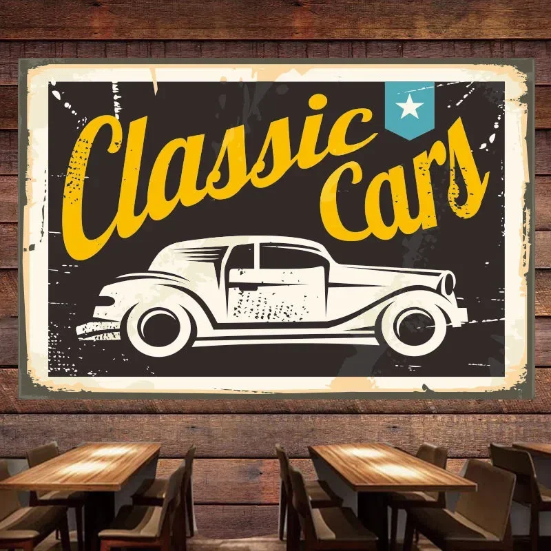 Classic Car Vintage Poster  Fl - đánh giá và giá Auto Repair Shop For Sale